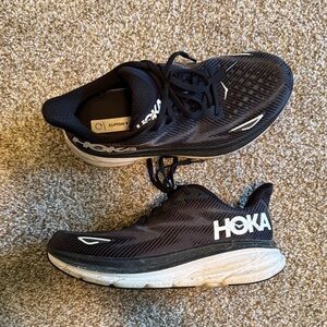 Hoka Women's Shoes in Black and White